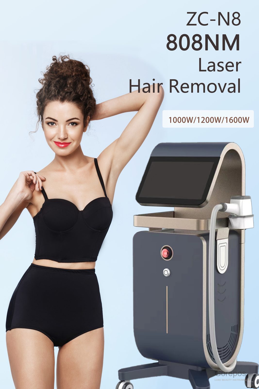 Alexandrite Laser Hair Removal Machine 3-in-1 Soprano Laser Hair Removal System Professional Diode Laser Hair Removal Machine Alexandrite Laser Hair Removal Machine 3-in-1 Soprano Laser Hair Removal System Professional Diode Laser Hair Removal Machine image 9